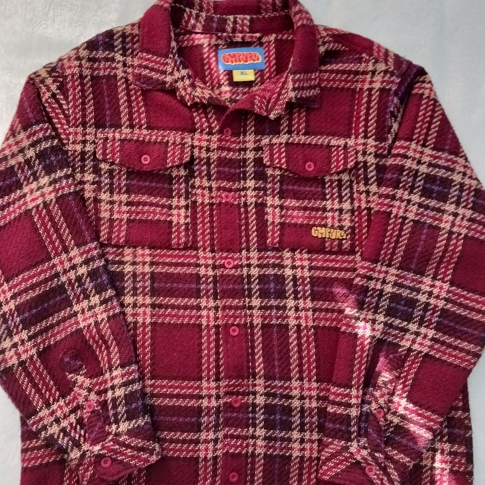 Epmyre Burgundy Flannel
